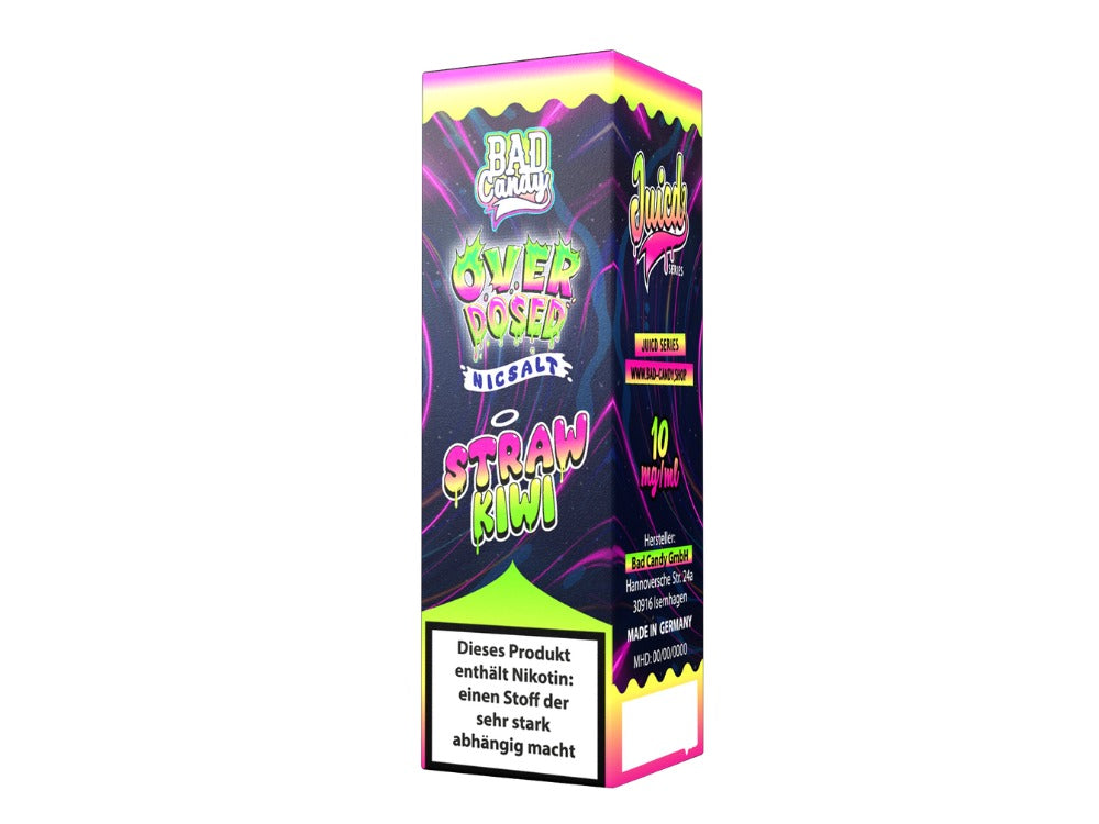 Bad Candy Liquids - Juicd - Nikotinsalz Liquid - Straw Kiwi