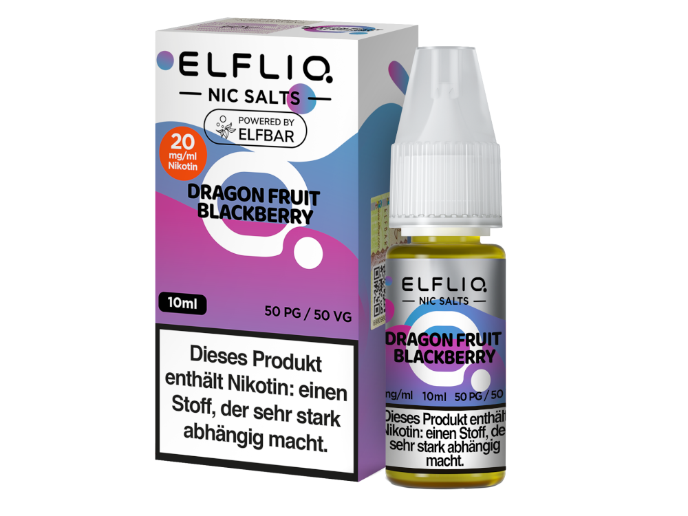 ELFLIQ - Dragon Fruit Blackberry - Nikotinsalz Liquid
