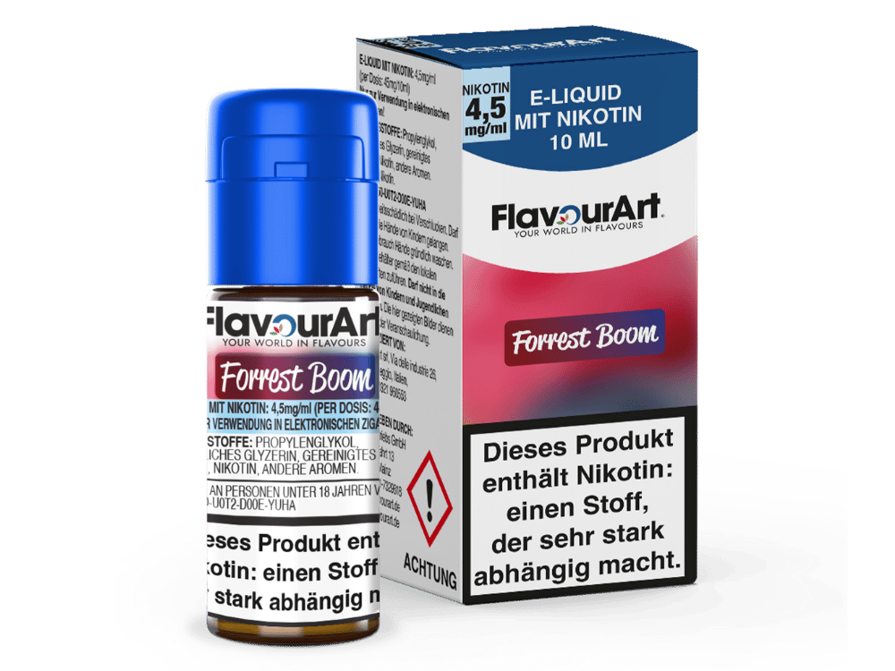 FlavourArt - E-Zigaretten Liquid - Forrest Boom