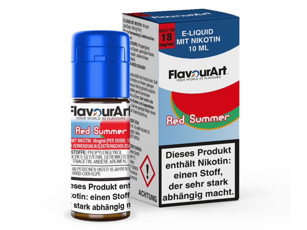 FlavourArt - E-Zigaretten Liquid - Red Summer