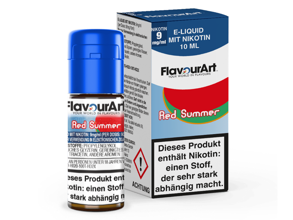 FlavourArt - E-Zigaretten Liquid - Red Summer