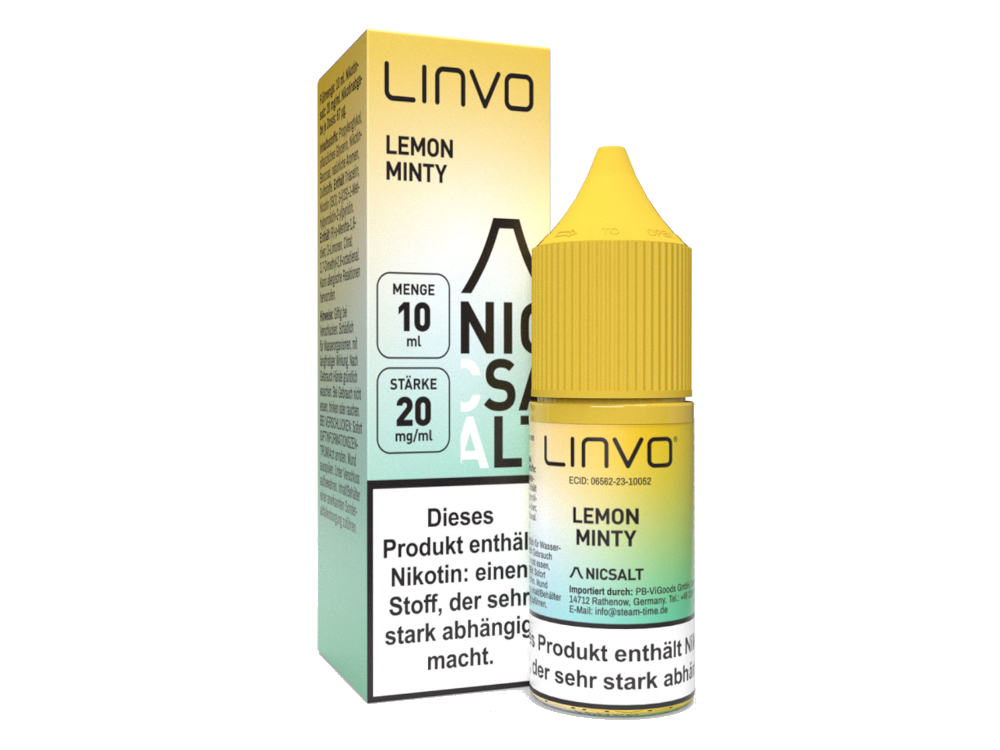 Linvo - Nikotinsalz Liquid - Lemon Minty