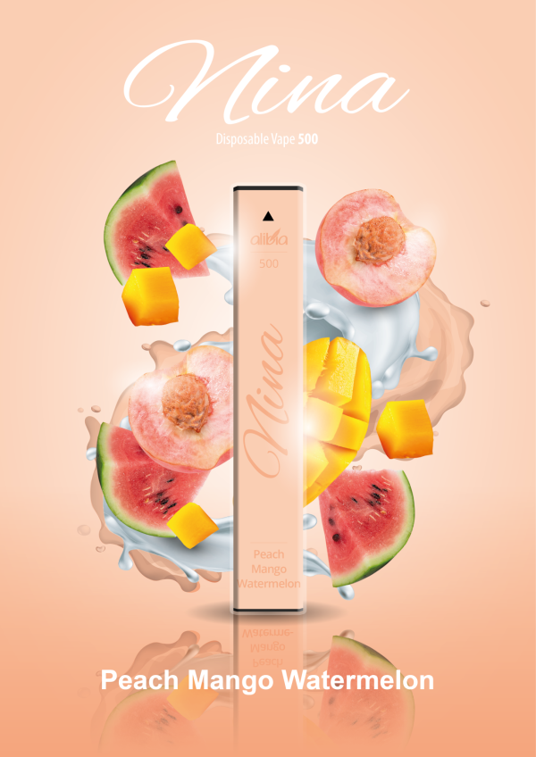 Alibia Nina 500 - Peach Mango Watermelon