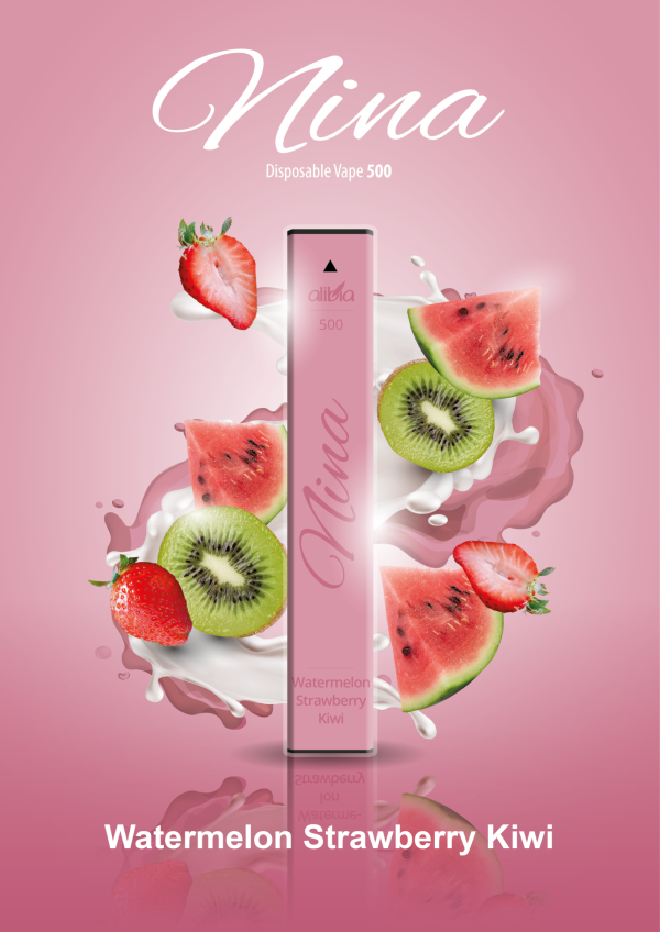 Alibia Nina 500 - Watermelon Strawberry Kiwi