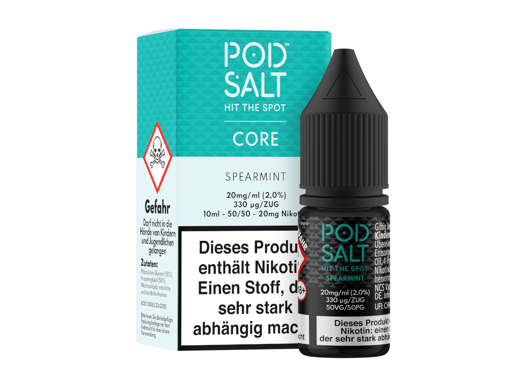 Pod Salt Core - Nikotinsalz Liquid - Spearmint
