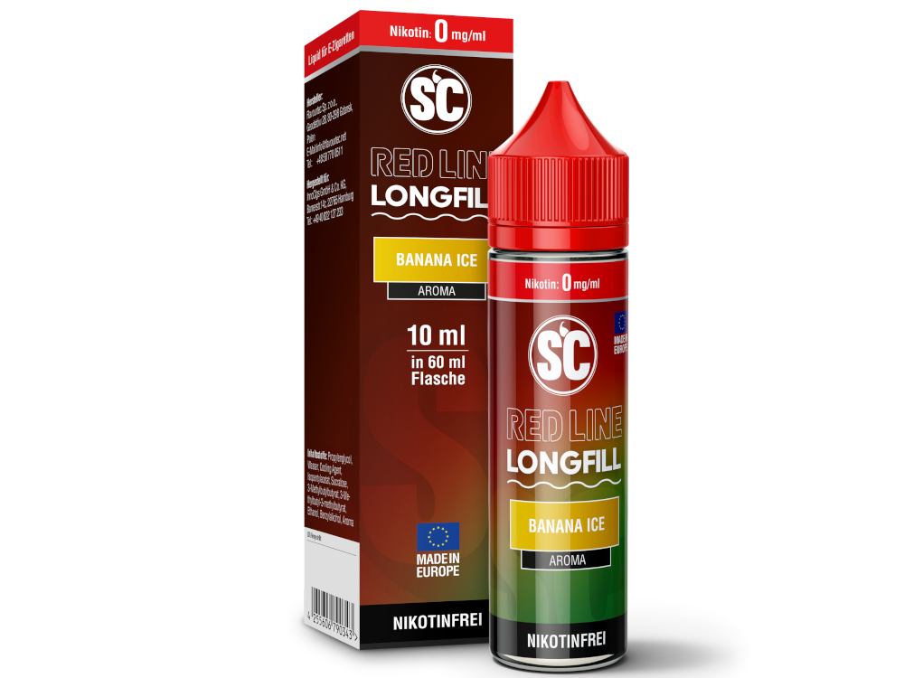 SC - Red Line Longfills 10 ml - Banana Ice