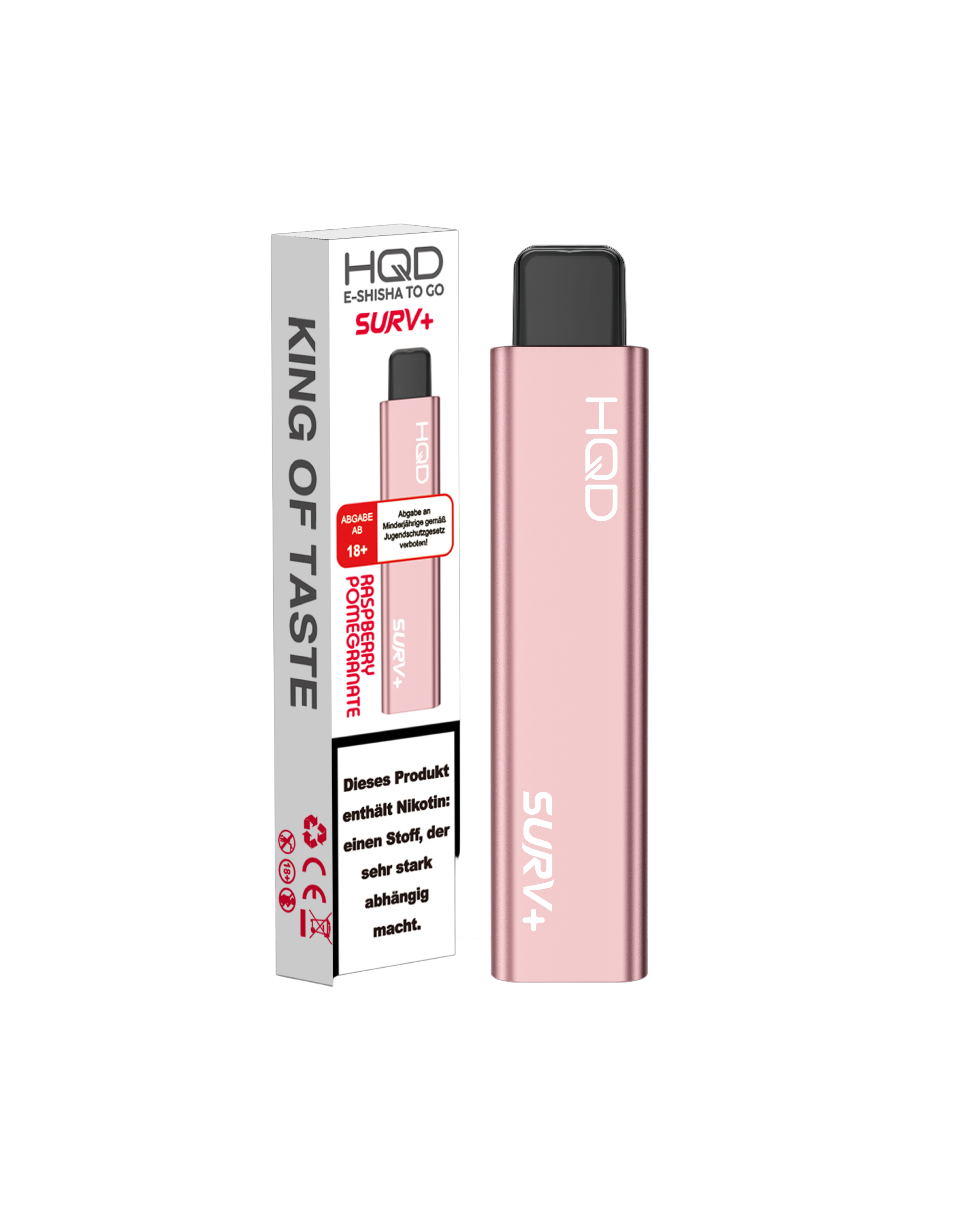 HQD Surv+ - Raspberry Pomegranate