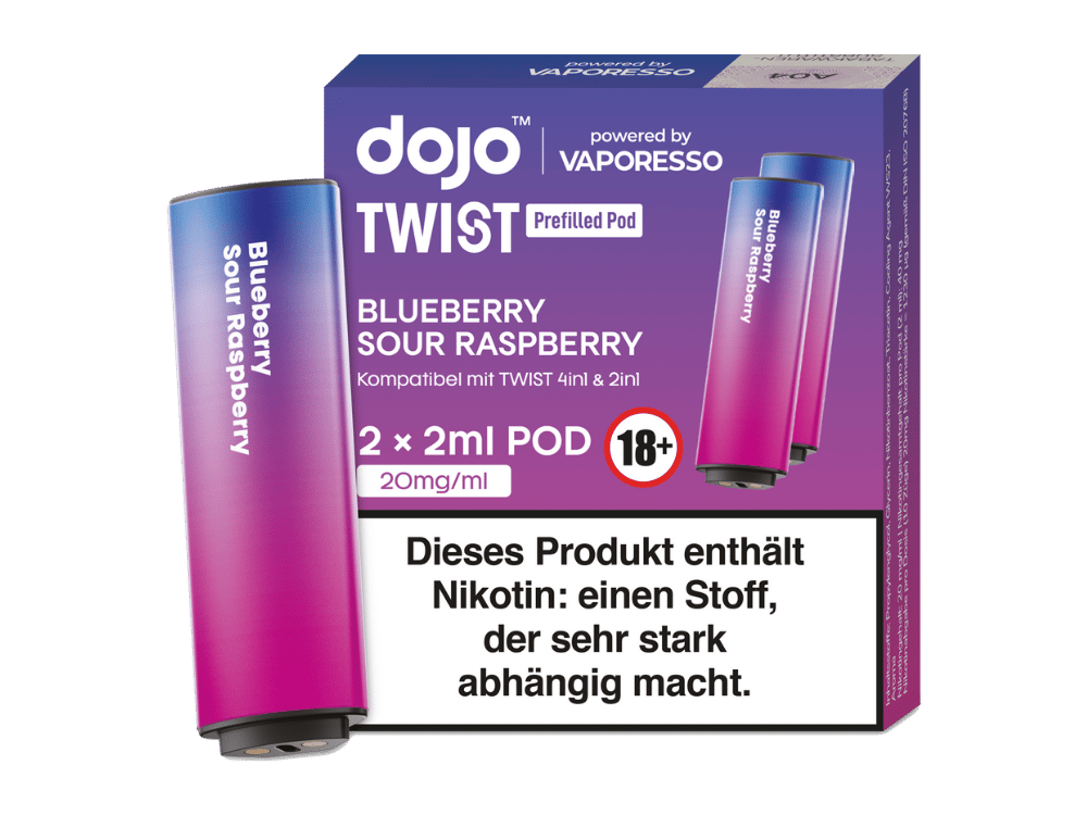 Vaporesso - Dojo - Twist Pod 20 mg/ml (2 Stück pro Packung)