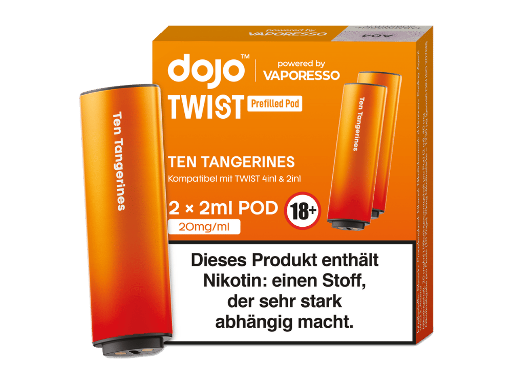 Vaporesso - Dojo - Twist Pod 20 mg/ml (2 Stück pro Packung)