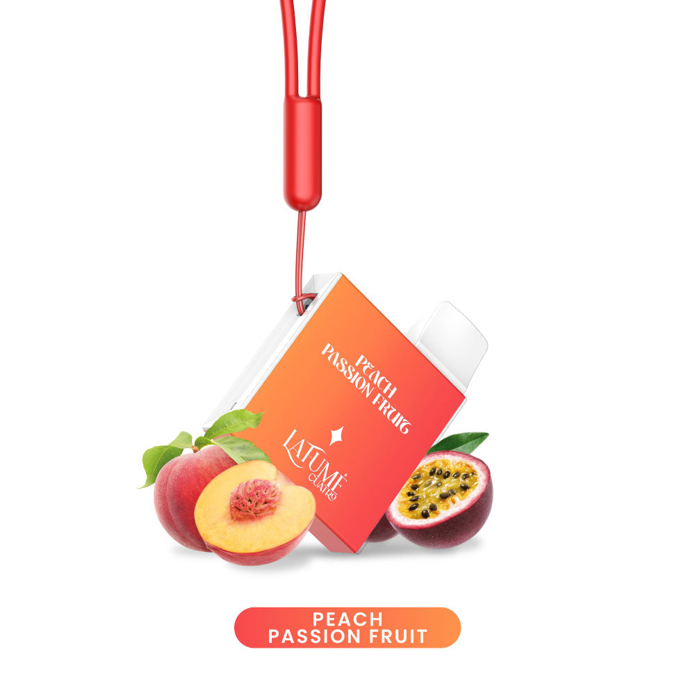 La Fume Cuatro - Peach Passion Fruit