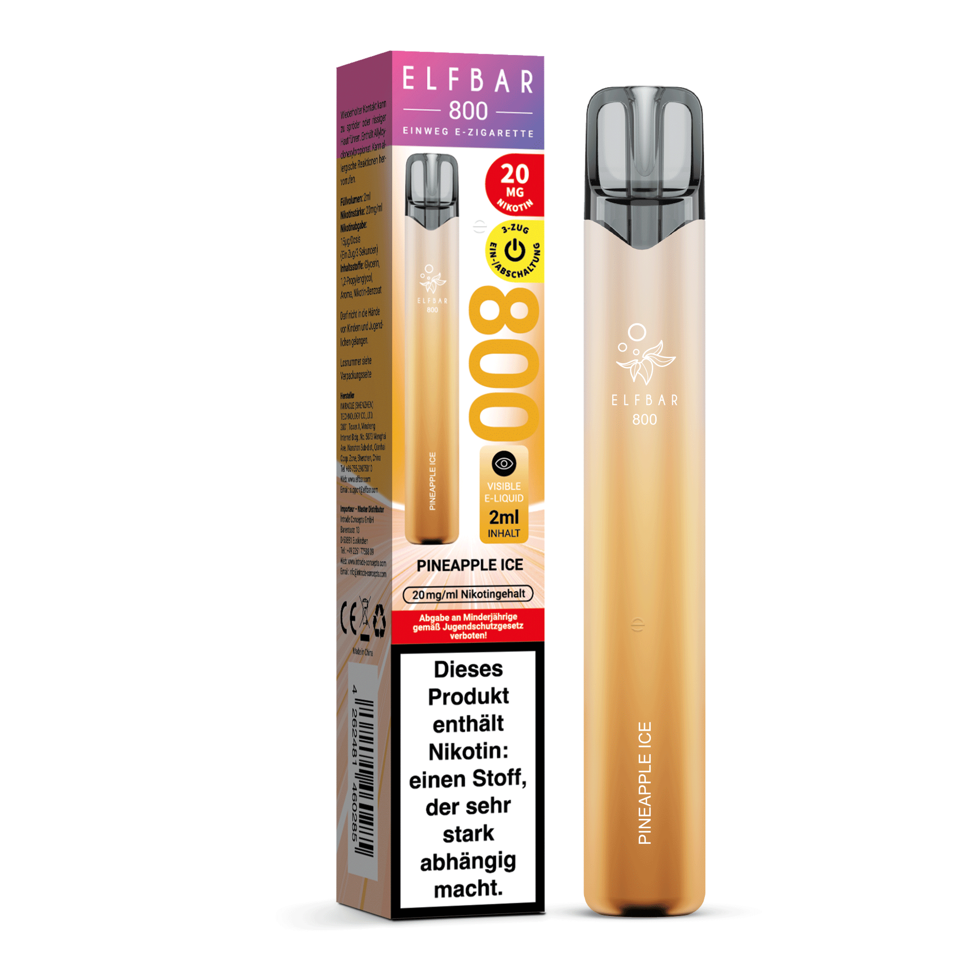 Elfbar 800 - Pineapple Ice