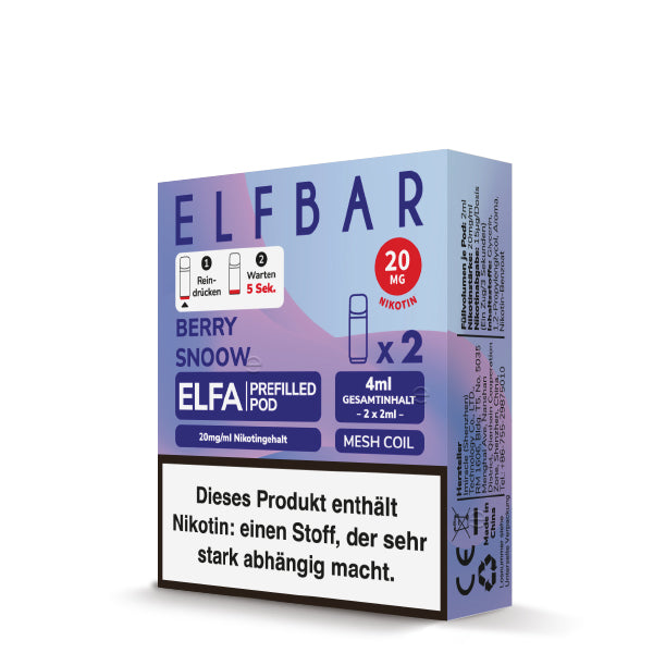 ELFA Pod - Blueberry Snoow - 2er Pack