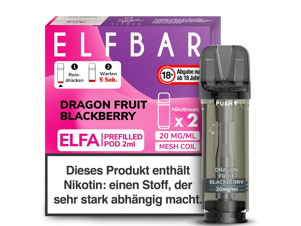 Elfbar Elfa Pod 20mg/ml - 0mg/ml (2 Stück)