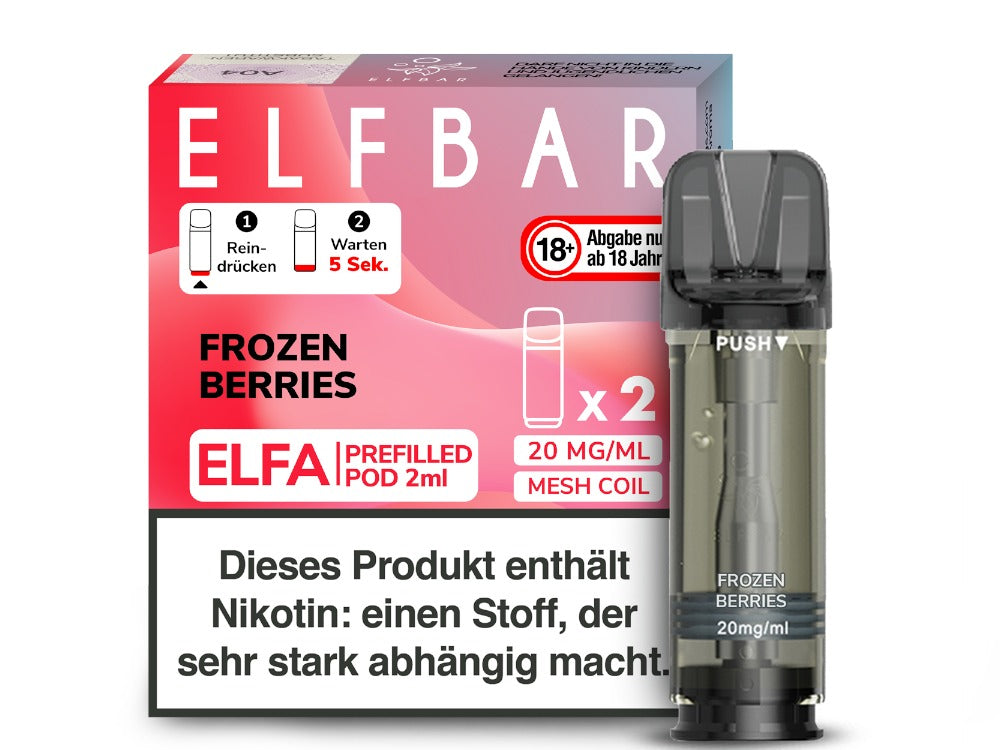 Elfbar Elfa Pod 20mg/ml - 0mg/ml (2 Stück)