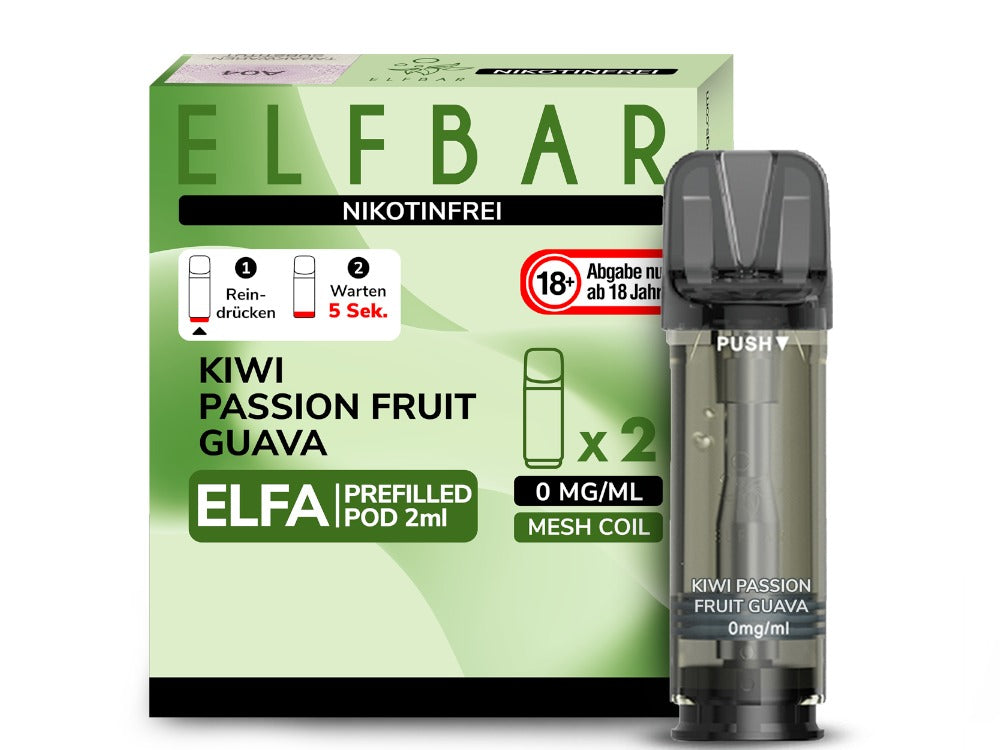 Elfbar Elfa Pod 20mg/ml - 0mg/ml (2 Stück)