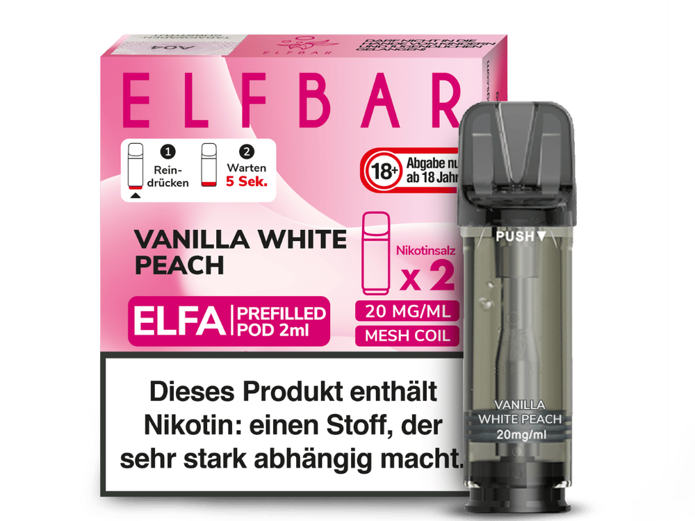 Elfbar Elfa Pod 20mg/ml - 0mg/ml (2 Stück)