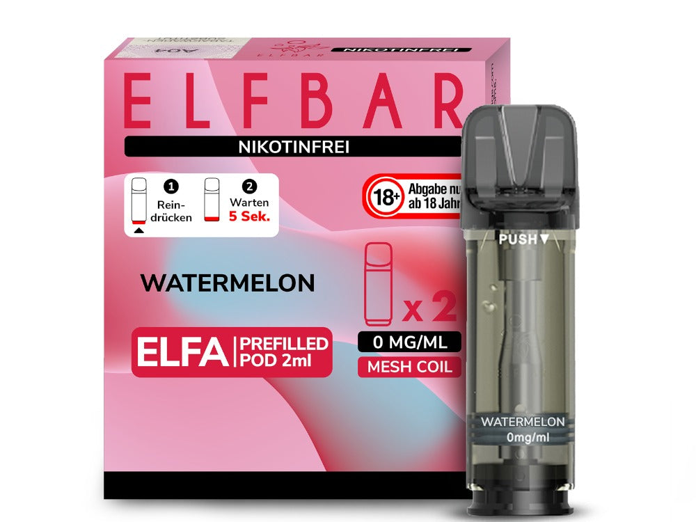 Elfbar Elfa Pod 20mg/ml - 0mg/ml (2 Stück)