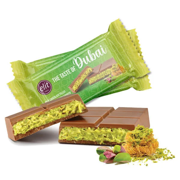 Elit Dubai Schokolade - Pistazien 90g