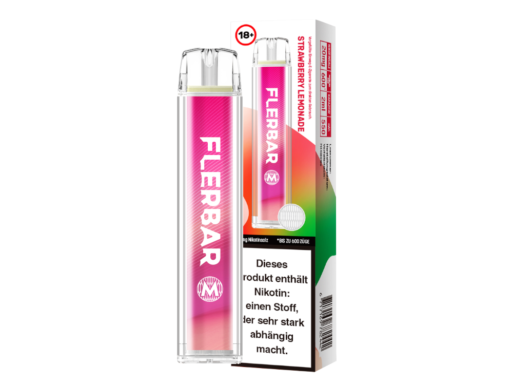 Flerbar M - Strawberry Lemonade