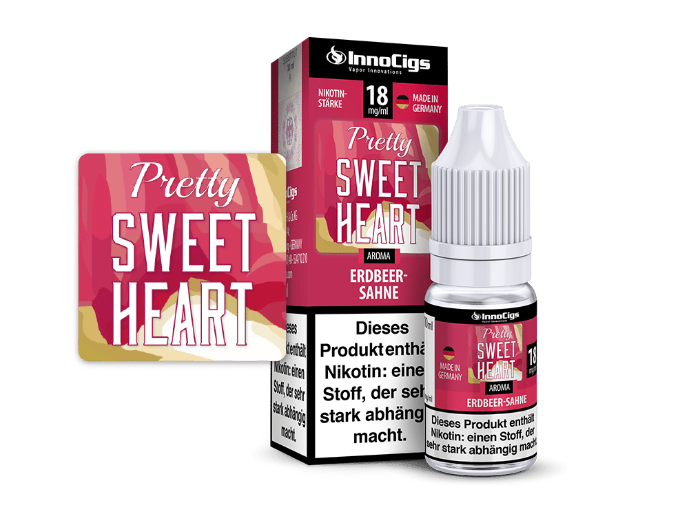 Pretty Sweetheart Sahne-Erdbeer Aroma - Liquid für E-Zigaretten