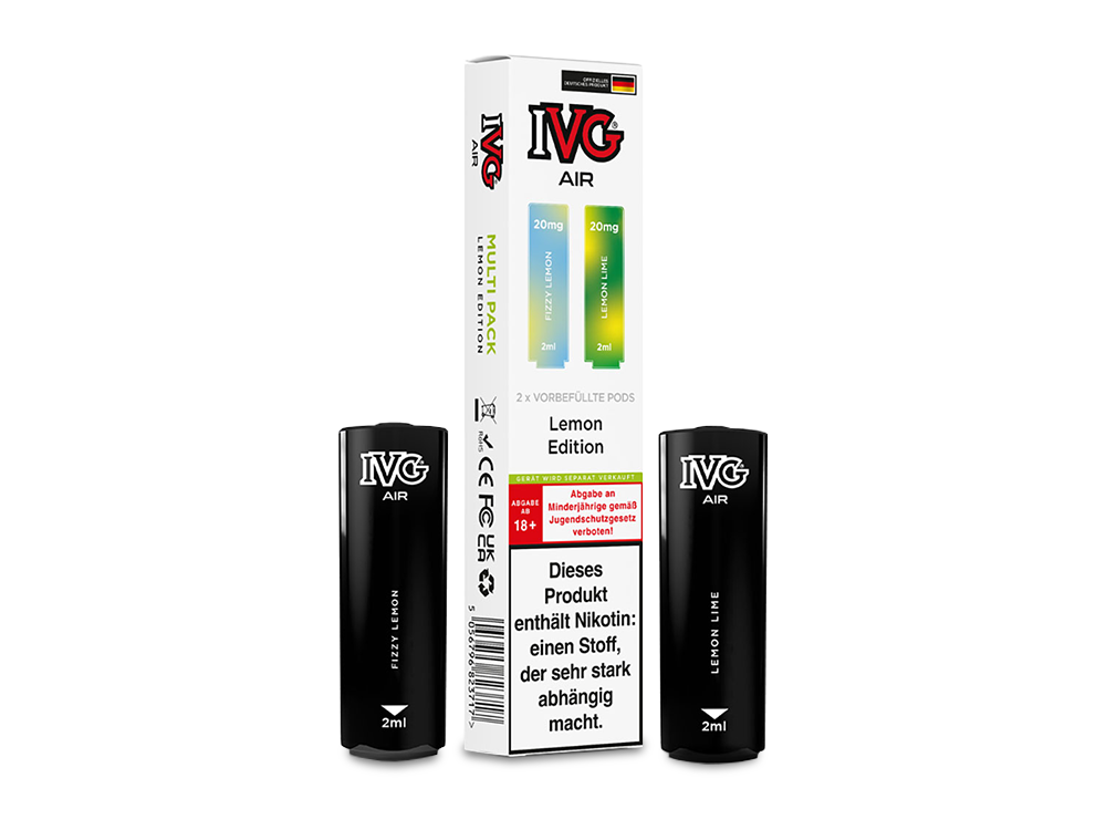 IVG AIR Pod Multi Flavour Edition (2 Stück pro Packung) - Blue Raspberry Edition