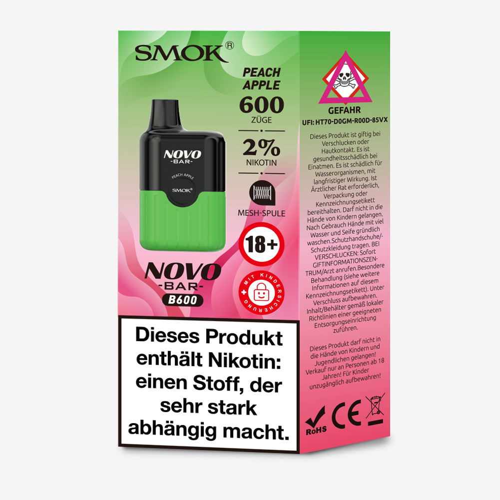 SMOK Novo B600 - Peach Apple