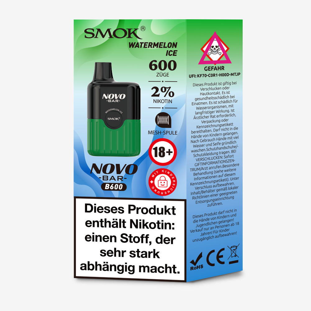 SMOK Novo B600 - Watermelon Ice