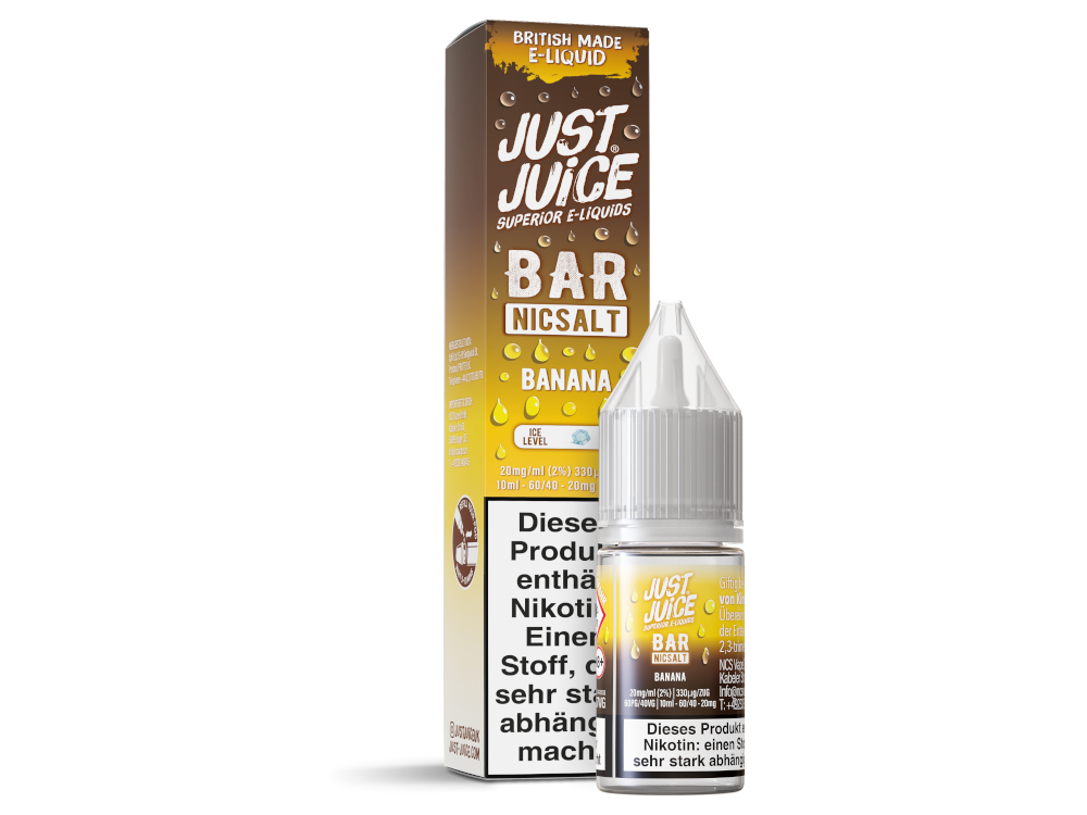 Just Juice - Bar - Liquid - Banana