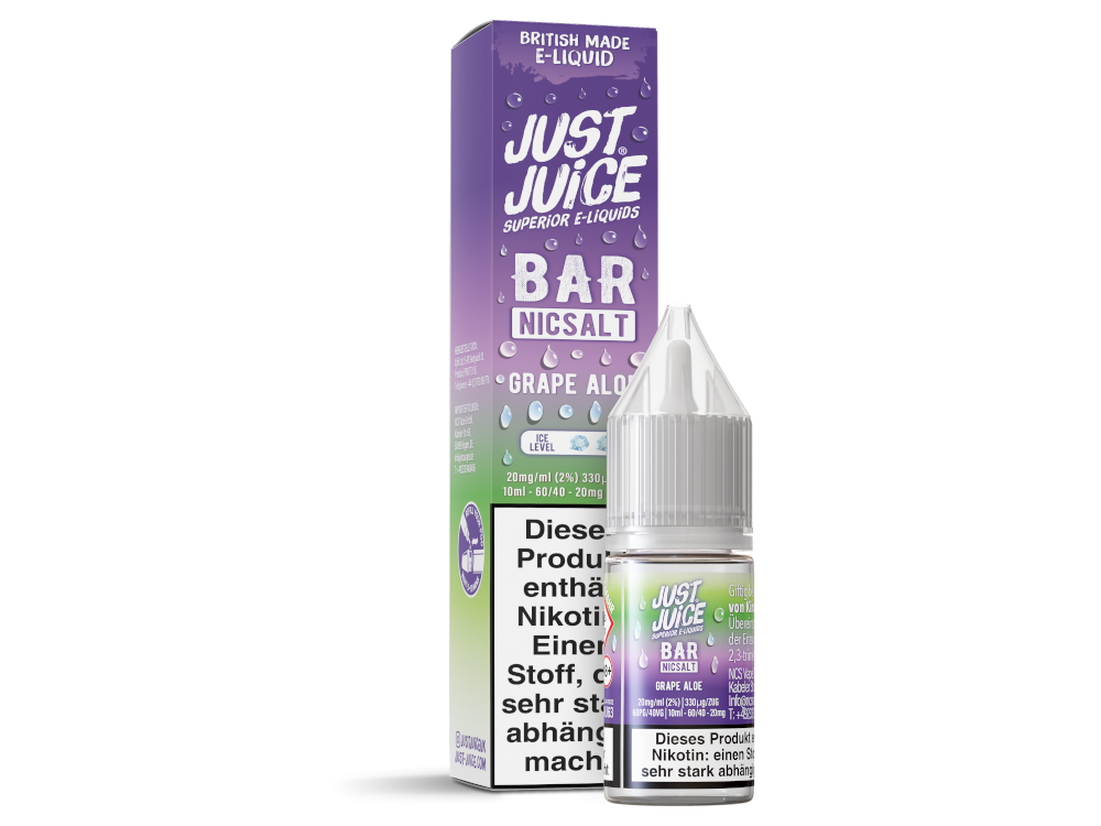 Just Juice - Bar - Liquid - Grape Aloe