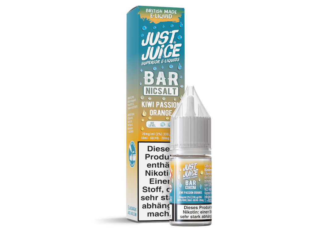 Just Juice - Bar - Liquid - Kiwi Passion Orange