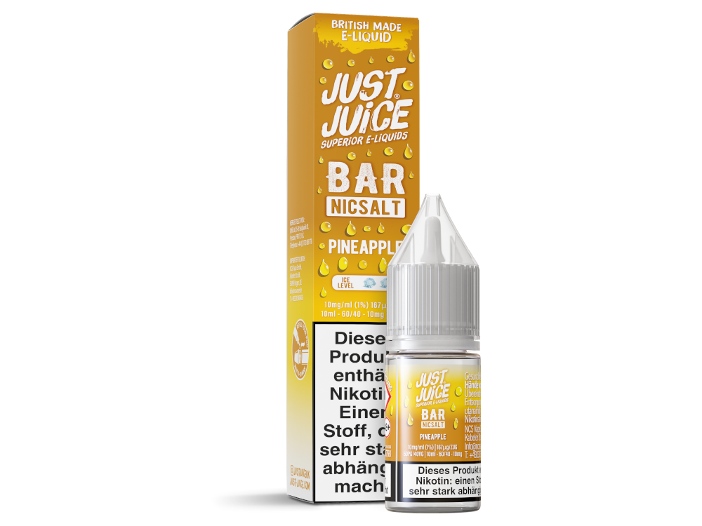 Just Juice - Bar - Liquid - Pineapple