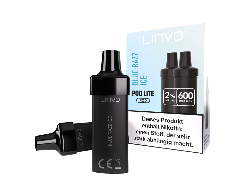 Linvo - Pod Lite Cartridge (2 Stück pro Packung) - Banana Ice Cream