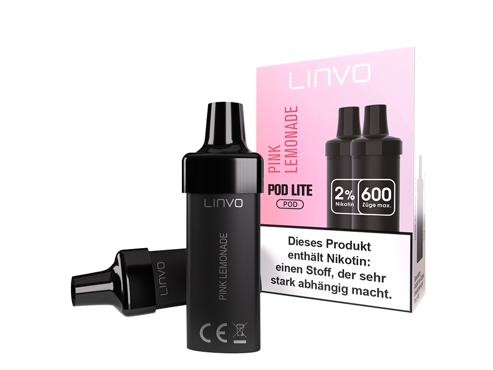 Linvo - Pod Lite Cartridge (2 Stück pro Packung) - Banana Ice Cream