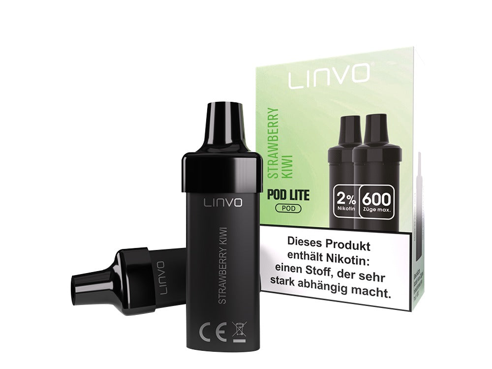 Linvo - Pod Lite Cartridge (2 Stück pro Packung) - Banana Ice Cream