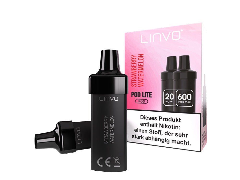 Linvo - Pod Lite Cartridge (2 Stück pro Packung) - Banana Ice Cream