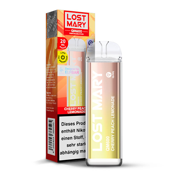 Lost Mary QM600 - Cherry Peach Lemonade