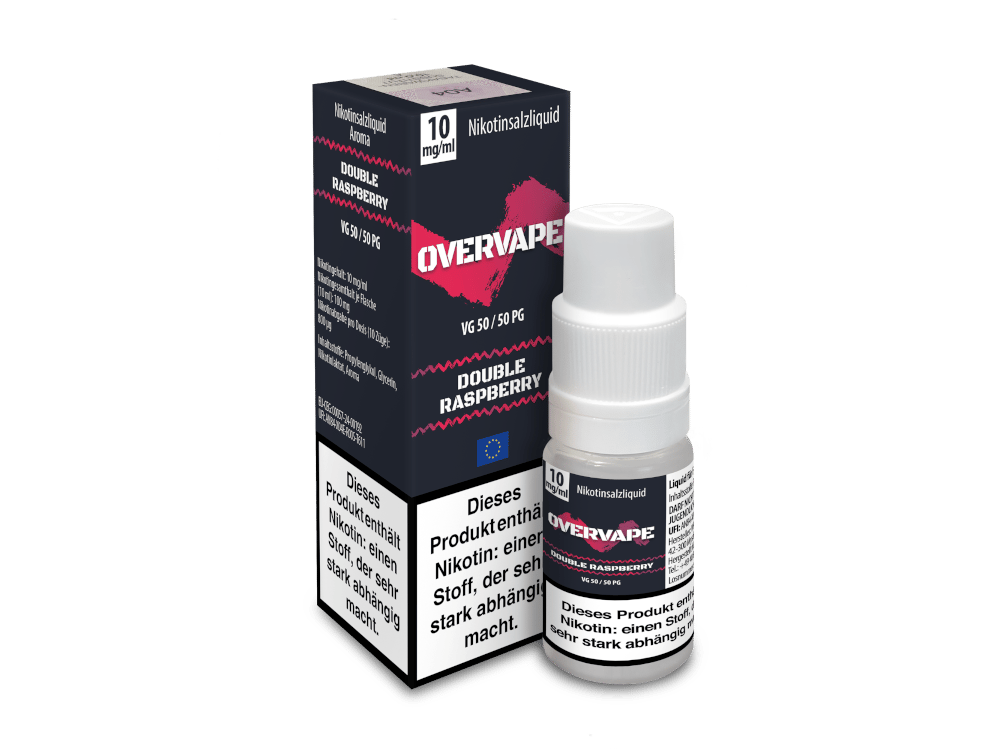Overvape - Nikotinsalz Liquid - Double Raspberry