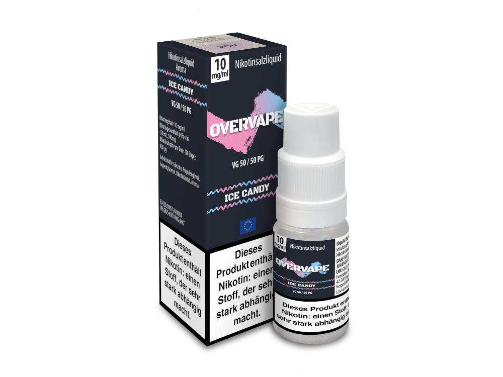 Overvape - Nikotinsalz Liquid - Ice Candy