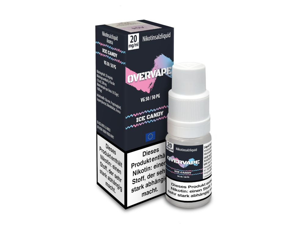 Overvape - Nikotinsalz Liquid - Ice Candy