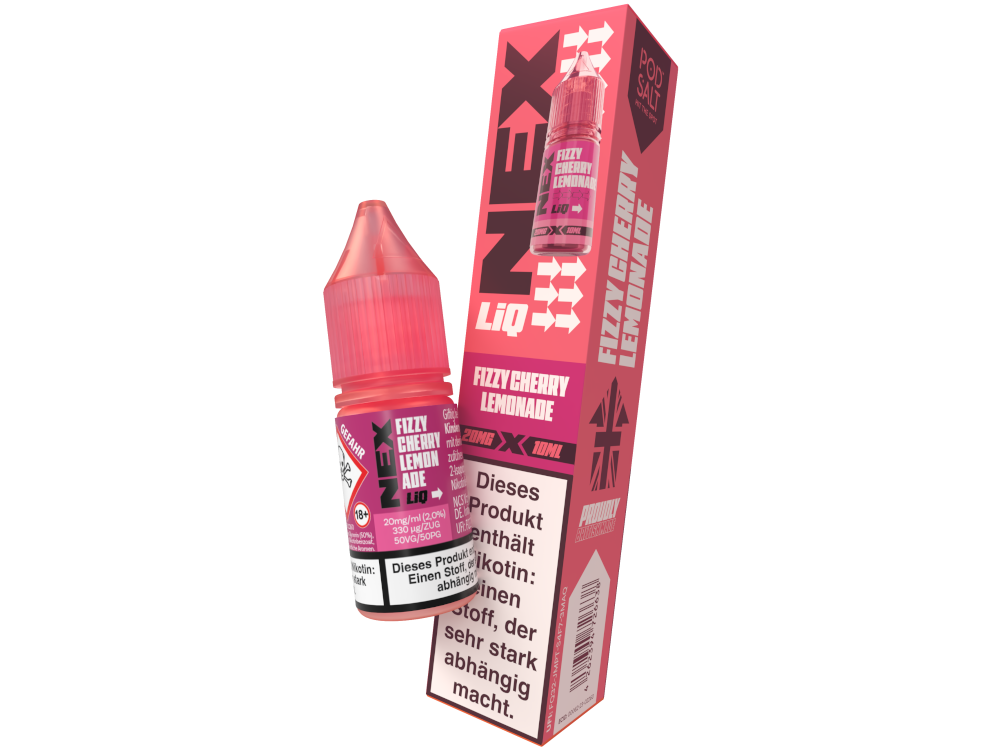 Pod Salt - NexLiq - Nikotinsalz Liquid - Fizzy Cherry Lemonade