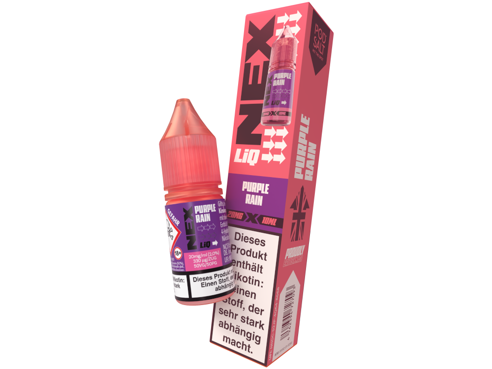 Pod Salt - NexLiq - Nikotinsalz Liquid - Purple Rain