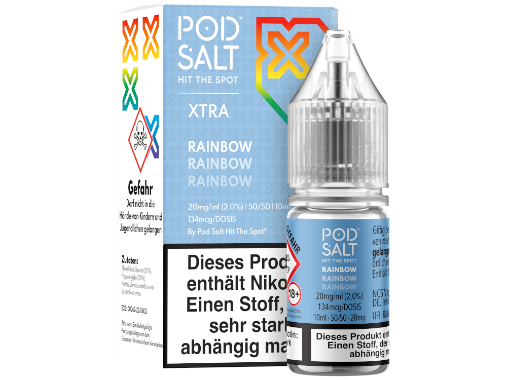 Pod Salt X - Nikotinsalz Liquid - Rainbow