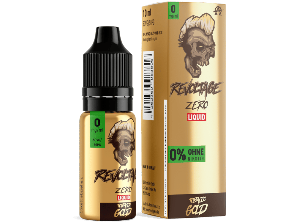 Revoltage - Hybrid Nikotinsalz Liquid - Tobacco Gold