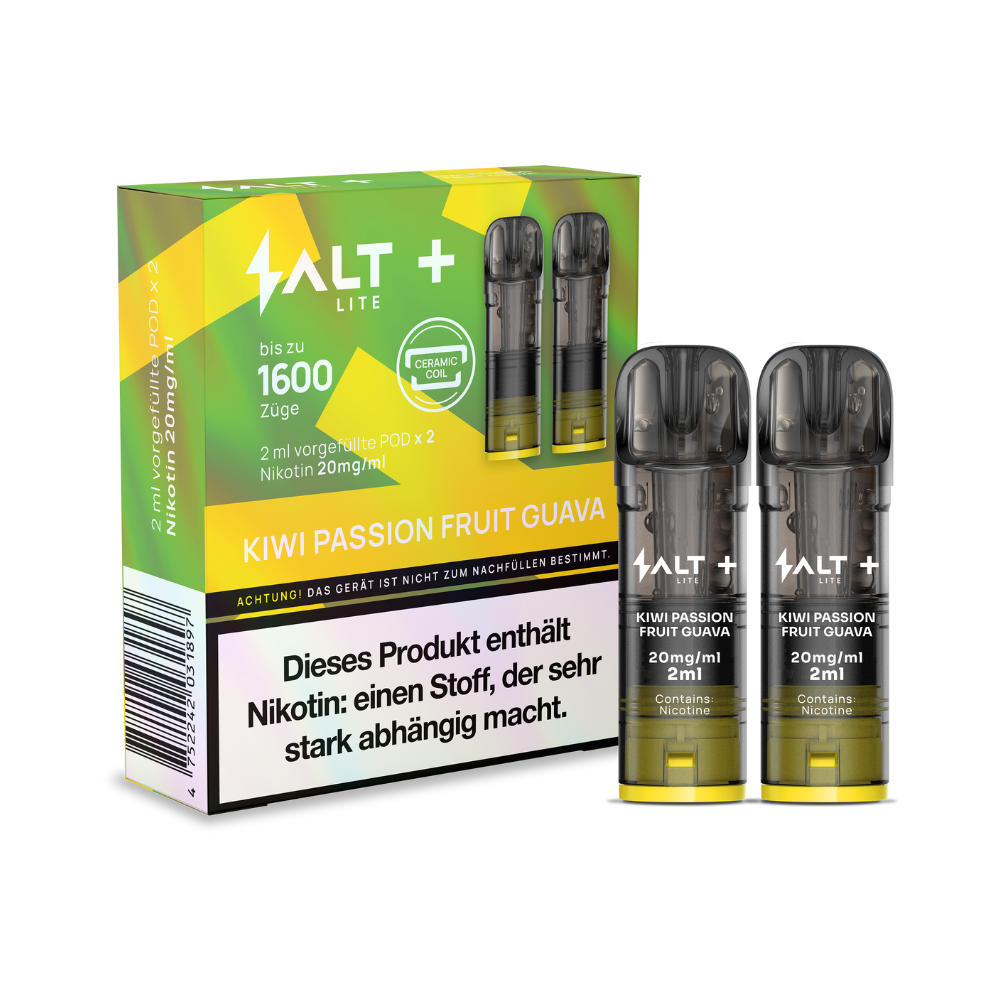Salt Plus Lite - Kiwi Passion Fruit Guava- 2er Pack