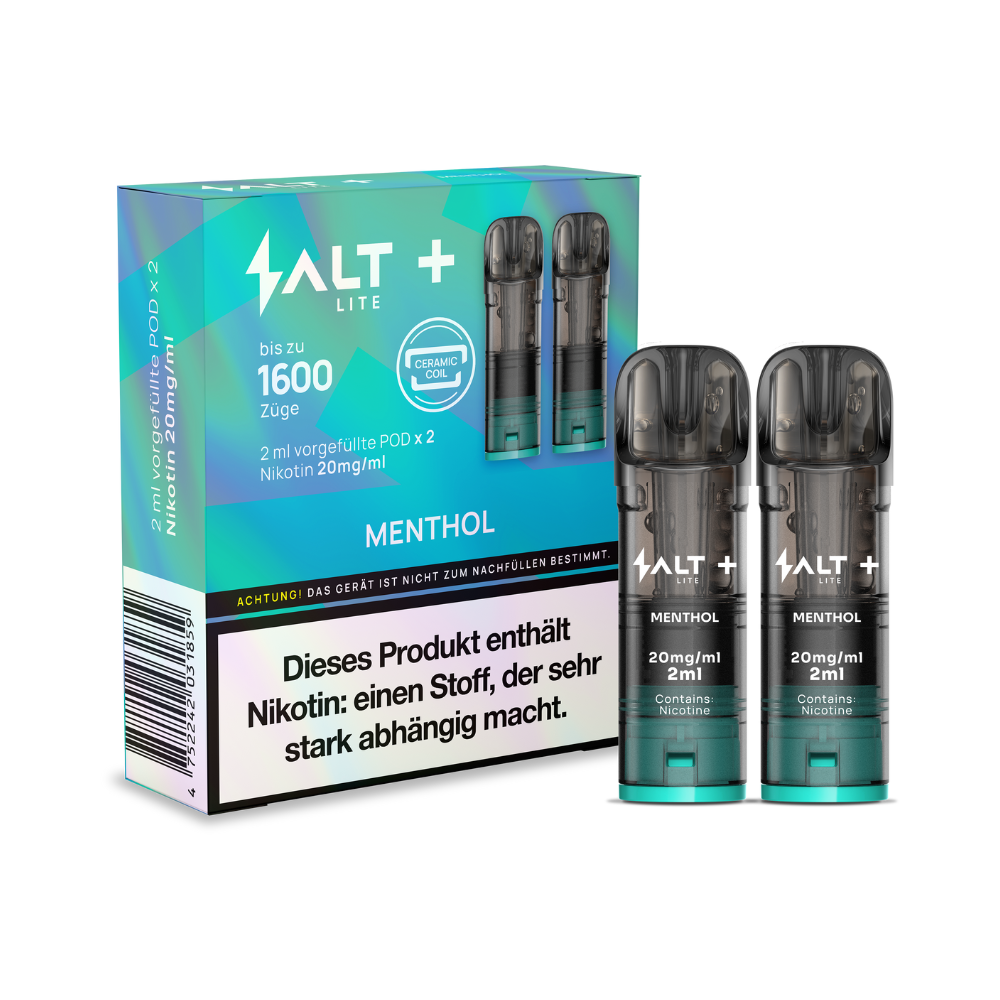 Salt Plus Lite - Menthol - 2er Pack