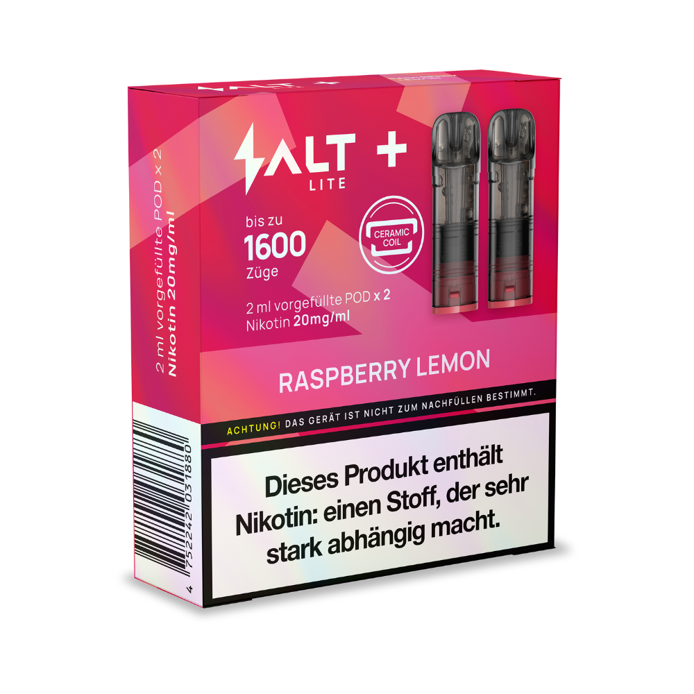 Salt Plus Lite - Raspberry Lemon - 2er Pack