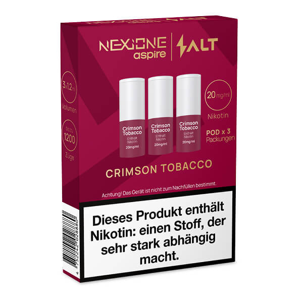 Salt NEXIONE Pod - Crimson Tobacco - 3er Pack