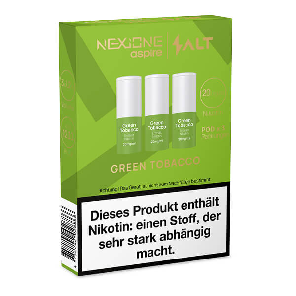 Salt NEXIONE Pod - Green Tobacco - 3er Pack