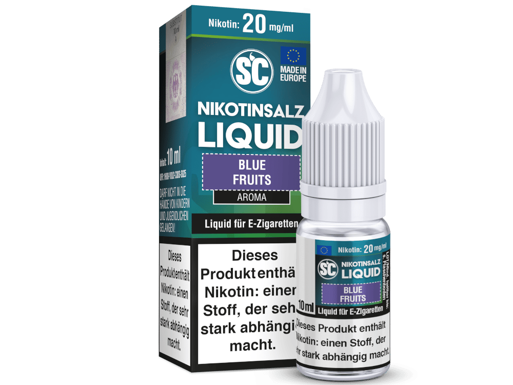 SC - Blue Fruits - E-Zigaretten Nikotinsalz Liquid 20 mg/ml
