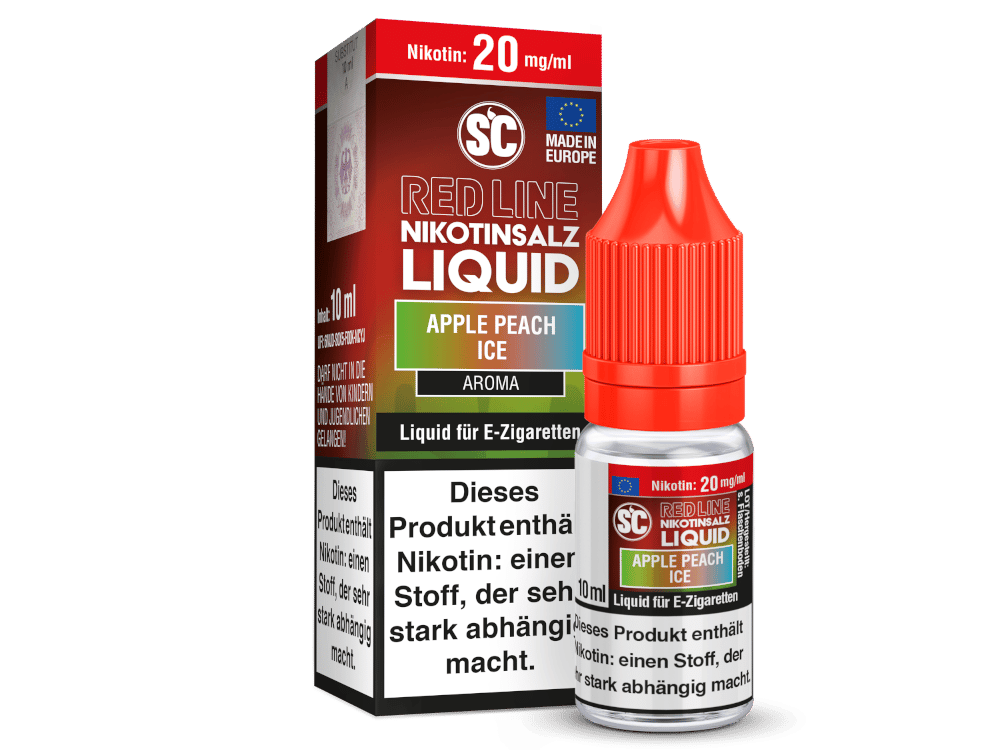 SC - Red Line - Apple Peach Ice - Nikotinsalz